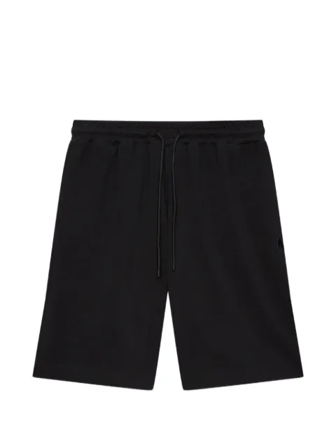 MSGM drawstring logo-detail shorts Black 4040MB74N267126