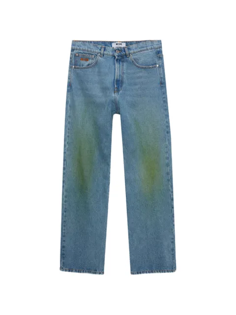 MSGM logo-detail jeans Blue 4040MP236L26708884