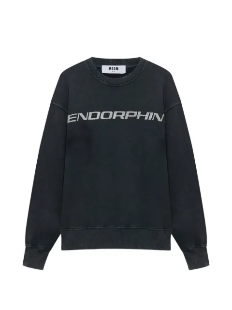 MSGM round-neck sweatshirt Grey 4040MM76SE267092