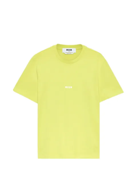 MSGM logo T-shirt Green 4040MM50026700232