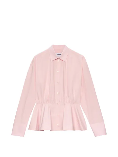 MSGM peplum shirt Pink 4041MDE06X267112