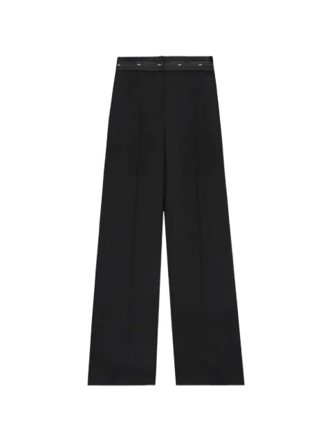 MSGM embellished trousers Black 4041MDP22267100