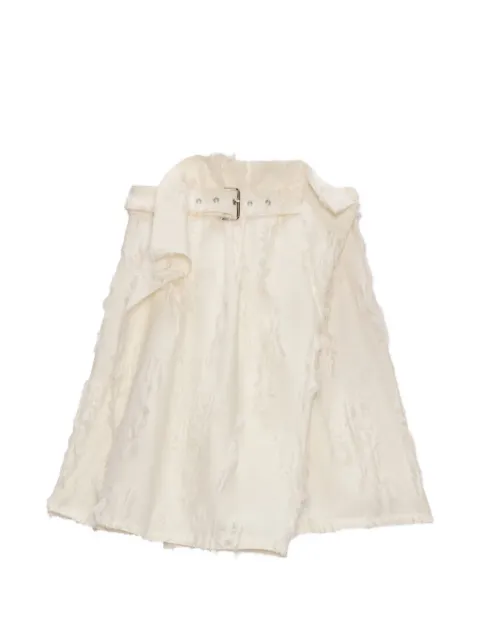 MSGM belted asymmetrci skirt Neutrals 4042MDD08267309