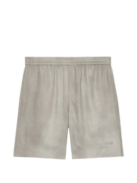 MSGM elasticated track shorts Grey 4040MB05X267009