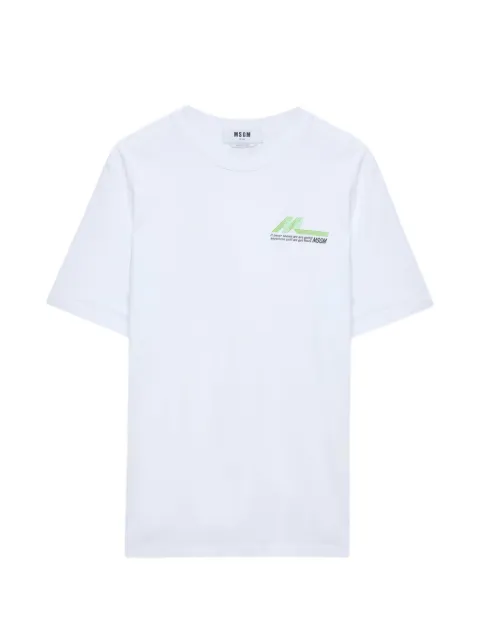 MSGM crew-neck T-shirt White 4040MM120N267002