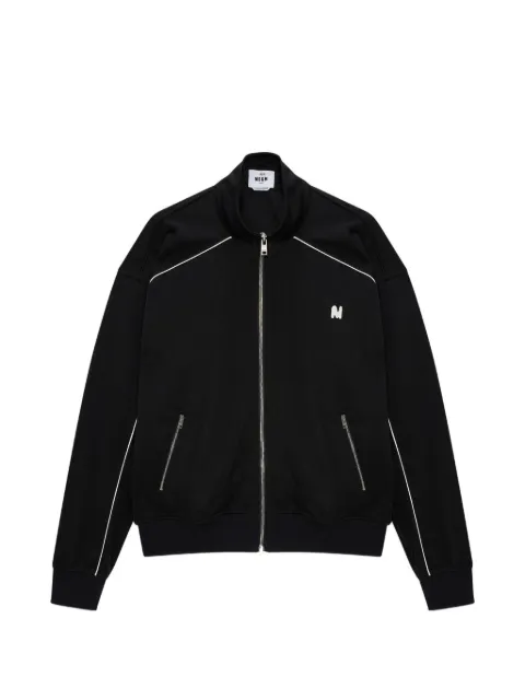 MSGM zip-up sweatshirt Black 4040MM94I267015