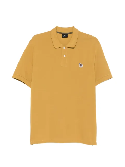PS Paul Smith zebra-patch regular-fit polo shirt Yellow M2R183KZV20067
