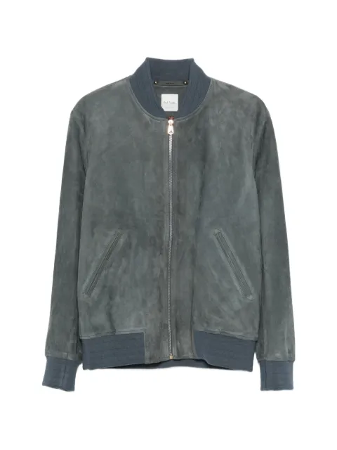 Paul Smith suede bomber jacket Blue M1R280UN00040