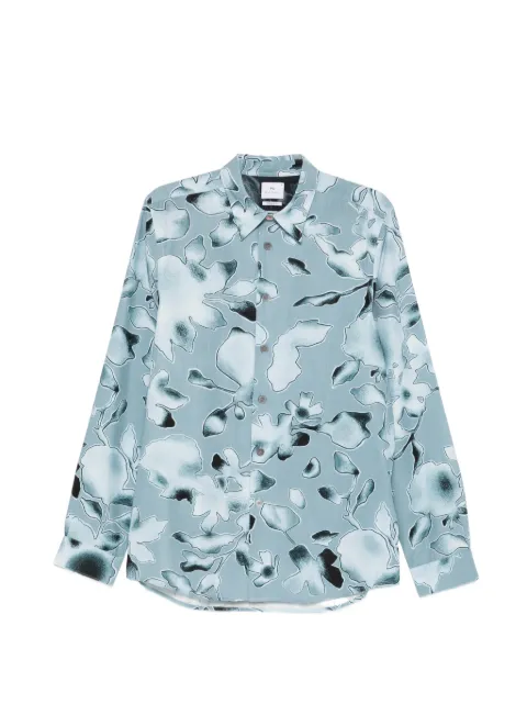 PS Paul Smith Good Fortune Floral regular-fit shirt Blue M2R765XV22579