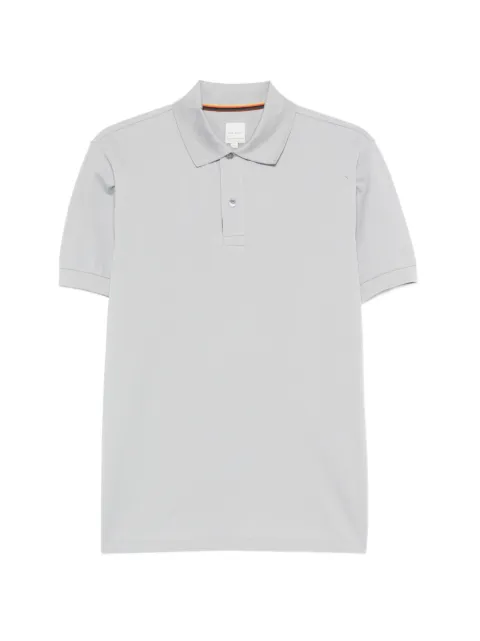 Paul Smith Artist Stripe striped placket polo shirt Grey M1R698PPL00086