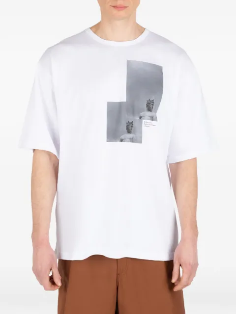 Société Anonyme Il Biancone graphic T-shirt White BIANCONESA3U98CN100