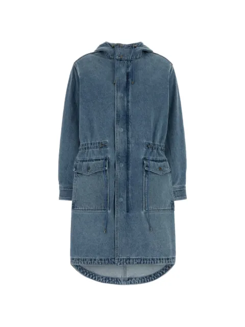Michael Michael Kors cotton parka coat Blue MR620KQFAU