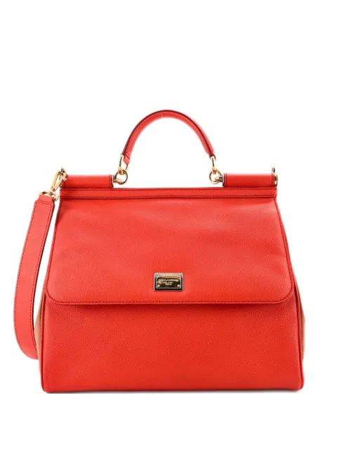 Dolce & Gabbana Pre-Owned Miss Sicily Bag Leather Large satchel Multicolour 0TGTR0UOVWMUTF15