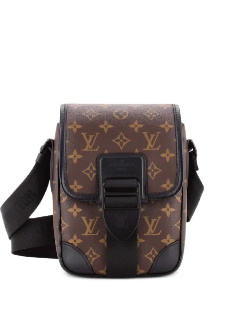 Louis Vuitton Pre-Owned Archy Messenger Bag Macassar Monogram Canvas PM crossbody bag Black 0NTDZ7YI7PHFUBBB