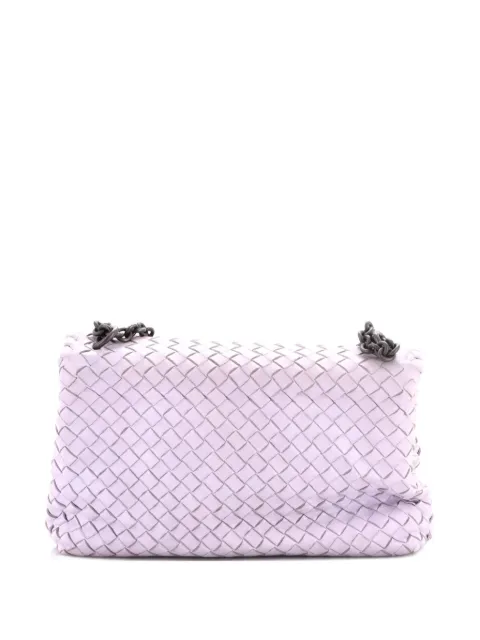 Bottega Veneta Pre-Owned Olimpia Intrecciato Nappa Small crossbody bag Purple S62V0FXIMH2H1BBI