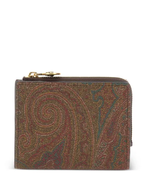 ETRO paisley-print wallet Brown WP2D0015AA087