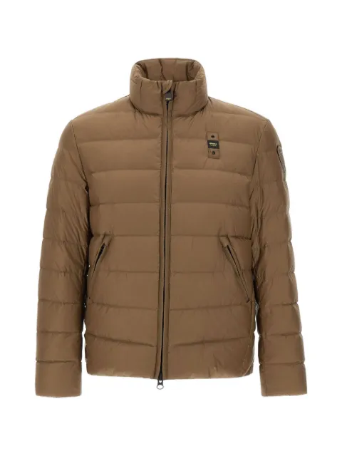 Blauer Austin quilted zip jacket Brown 25WBLUC03088006047
