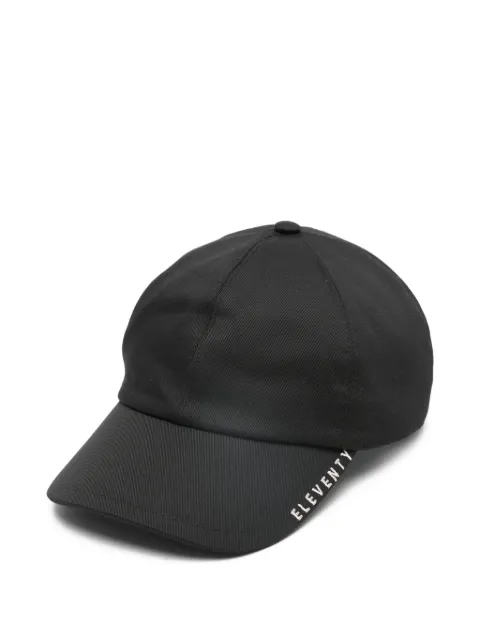 Eleventy logo baseball cap Black M77CPLM03TES0M10622