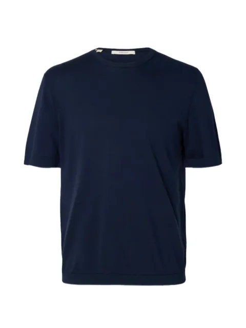 SELECTED short-sleeves T-shirt Blue 16099828