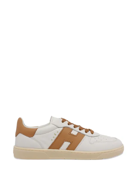 Hogan logo leather cool sneakers White HXW6470FY50UAI