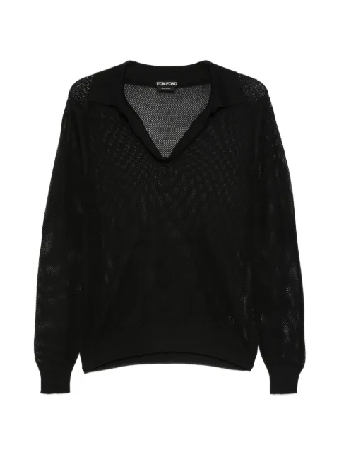 TOM FORD V-neck sweater Black KPL054YMC046