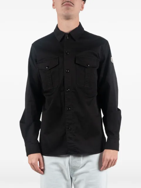 Moncler buttoned pocket shirt Black L10912F00055598QH
