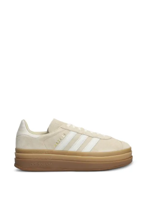 adidas Gazelle Bold stripes platform sneakers Neutrals IH4201BEIGE