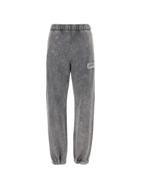PINKO logo-patch elastic-waist track pants Grey 105508A33M