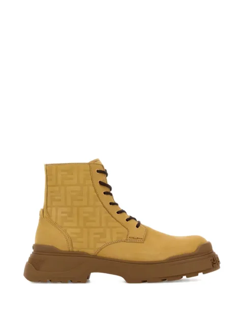 FENDI Force Light combat boots Neutrals 7U1826AQZH