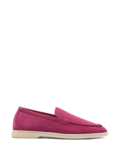 Scarosso Ludovica suede loafers Pink LUDOVICALOAFMARSUED