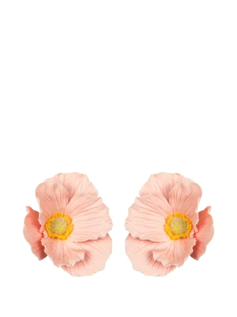 Jennifer Behr Demetria flower-shaped earrings Pink 119RA5