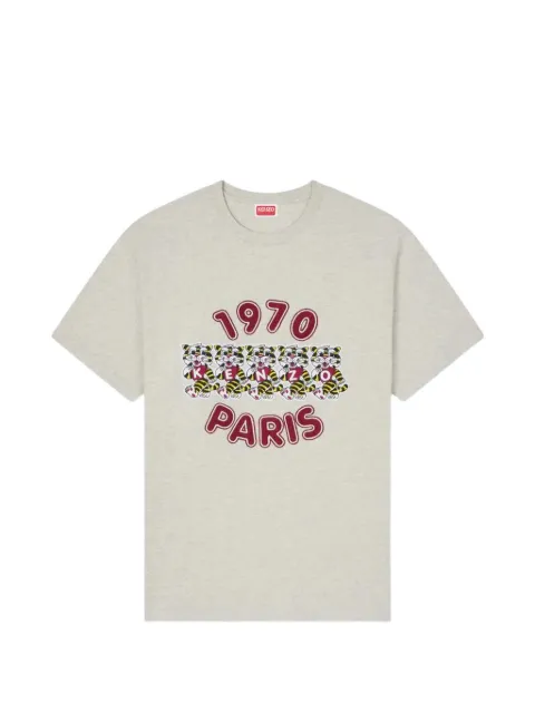 Kenzo Wild Tiger T-shirt Grey FG52TS3104SG