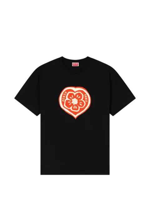 Kenzo Boke Heart T-shirt Black FG52TS3014SG