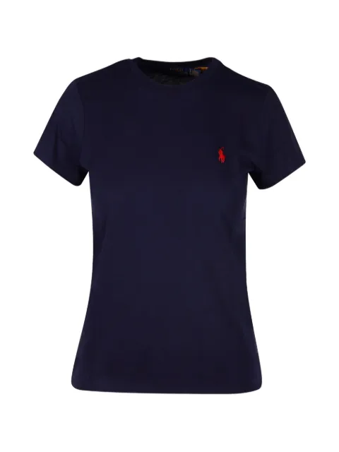 Polo Ralph Lauren logo-embroidered T-shirt Blue 211B14605031