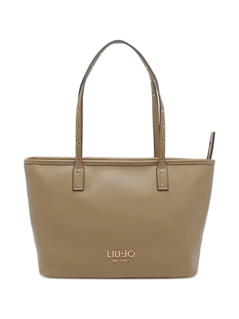 LIU JO logo tote bag Neutrals AA6071E1012