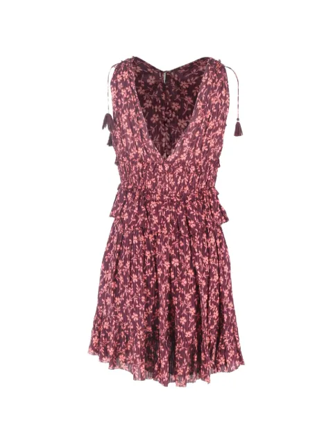 Ulla Johnson Noelle floral-print mini dress Red NAPPUGBCL650109W
