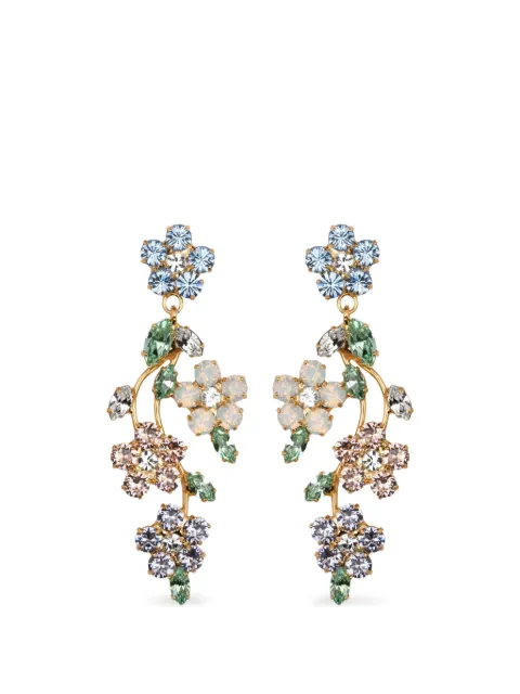 Jennifer Behr Adeline floral-motif earrings Gold 50RC150