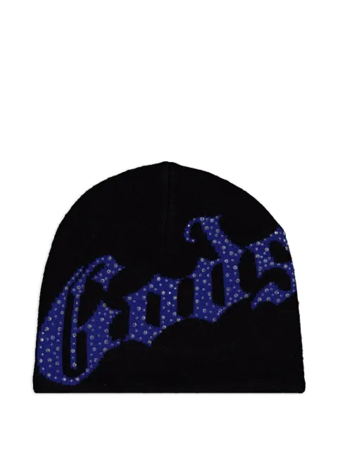 GODSPEED OG stud-embellished beanie hat Black TAETU3B0