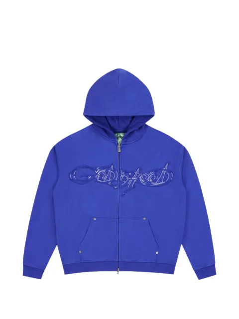 GODSPEED Raw Import hoodie Blue ZVLEZLDS