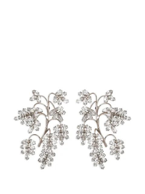 Jennifer Behr Raquel crystal earrings Silver 50RC182