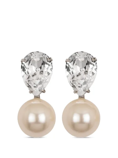 Jennifer Behr Cimone crystal earrings Silver 76RA57
