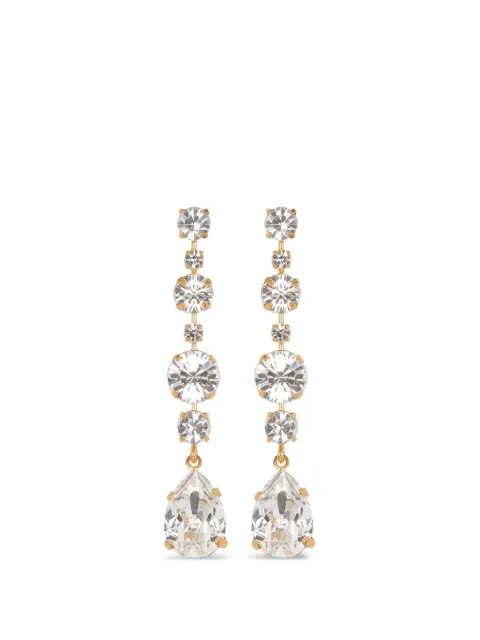 Jennifer Behr Analia crystal drop earrings Gold 50RB197
