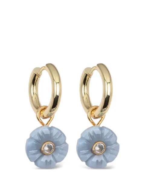 Jennifer Behr Lillian flower earrings Gold 118RA15