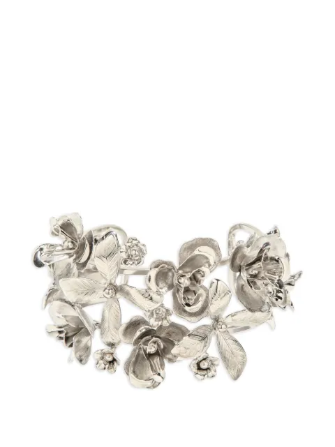 Jennifer Behr floral orinda hair pin Silver 111GB39