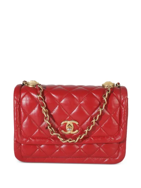 CHANEL Pre-Owned 2020 Puffy shoulder bag Red 149429