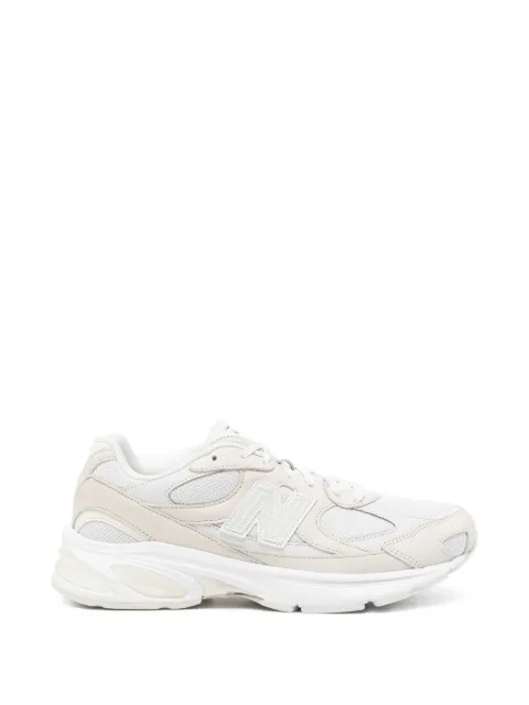 Comme des Garçons Homme panelled lace-up sneakers Neutrals HQK102