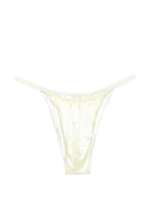 Isa Boulder twist strap bikini bottom Neutrals SS24WSB07E