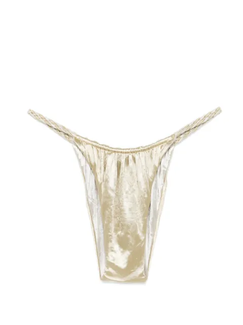 Isa Boulder Twist strap bikini bottom Neutrals SS24WSB07E