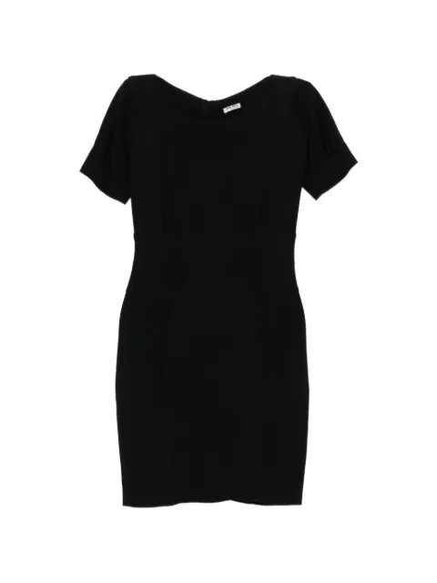 Miu Miu Pre-Owned short-sleeve dress Black CSAN8986