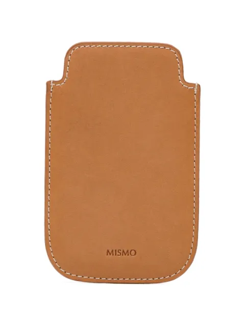 Mismo leather cardholder Brown MIS1452